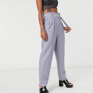 Top shop peg pants blue/purple